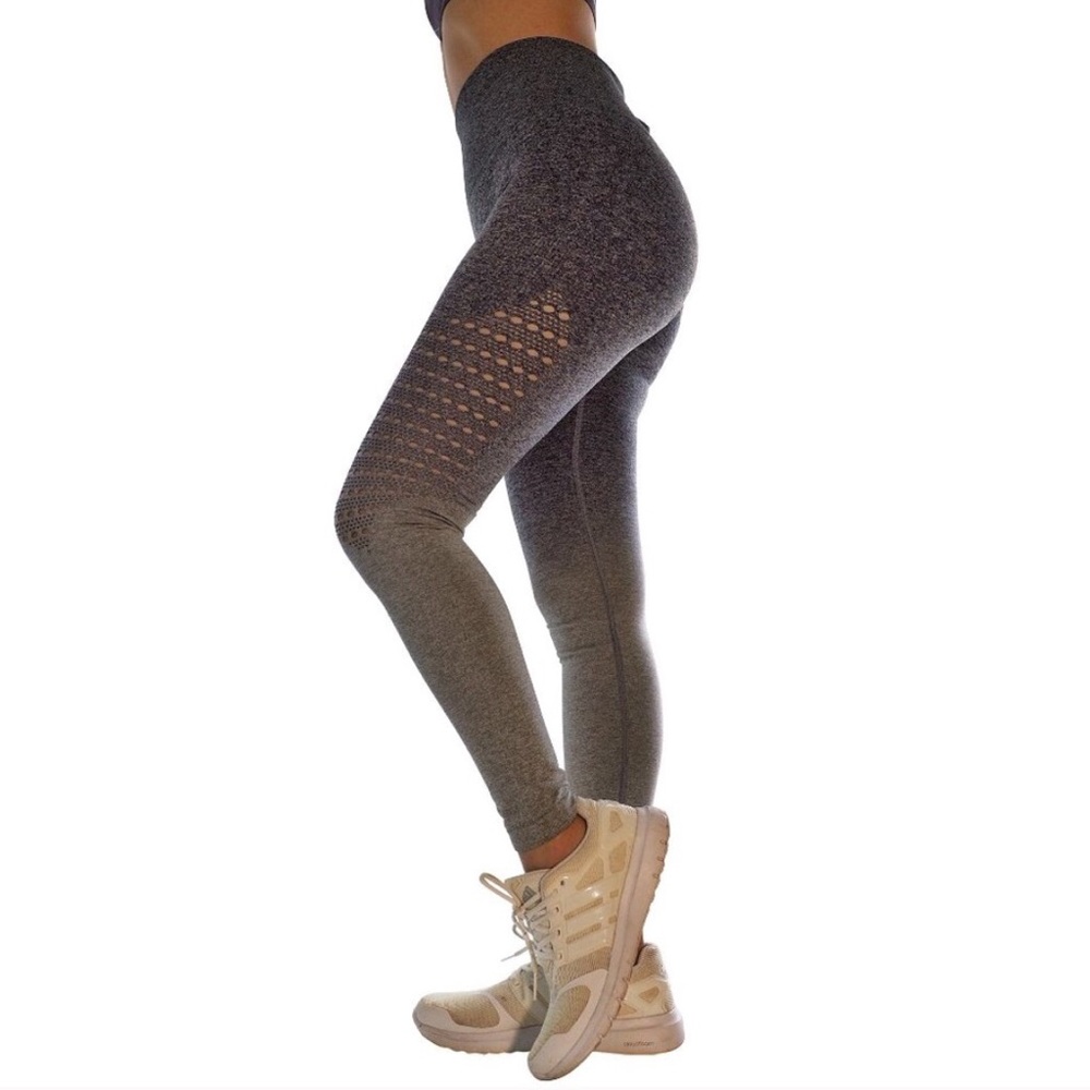 NEW High Waist Yoga Pants Tummy Control Workout - Picture 5 of 8